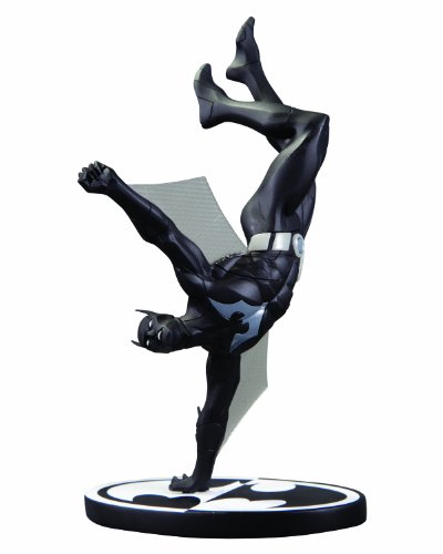 batman beyond black and white statue