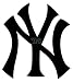 New York Yankees 6 Inch Cap Logo Car Magnet