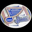 St. Louis Blues Enameled Belt Buckle - NHL Hockey Fan Shop Sports Team Merchandise