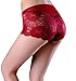 Simplicity Women's Sexy Underwear Floral Sheer Lace Boyshort Panties 6 Pack