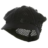Plain New Rasta Hat-Navy W27S20E