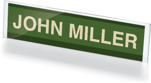  Officemate Name Plate Holder, 8.5 Inches Wide x 2 Inches High