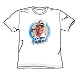 Love Boat - I'M Your Captain - Adult White S/S T-Shirt For Men
