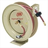 High Pressure Ultra Duty Hose Reel Assembly - Grease Size: 25' D x 0.375" Hose ID x 0.375" Inlet / Outlet NPT