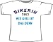 Bild: ACHTUNG! TAILLIERTES FRAUEN T-SHIRT: Bikerin 2012 - wie geil ist das denn; Frauen T-Shirt wei�