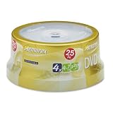 MEMOREX MEM32025541 DVD+RW Discs, 4.7GB, 4x, Spindle,... by Memorex