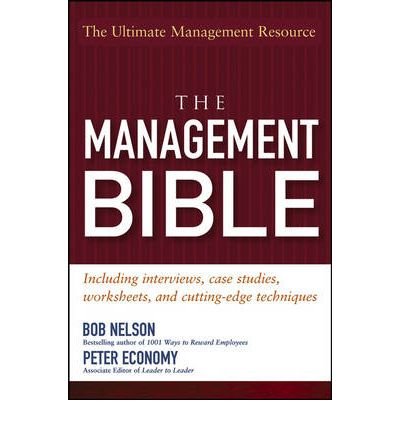 Management Bible (05) by Nelson, Bob - Economy, Peter [Paperback (2005)]