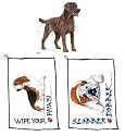 Labrador, Chocolate Wipe Your Paws Towel