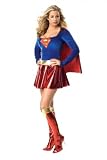 SUPERGIRL ADULT DRESSING UP COSTUME - SMALL