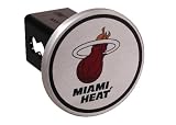 TM Machine 70219 Miami Heat Billet Aluminum Hitch Cover 2