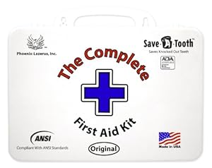 The Complete First Aid Kit Ansi First Aid Kit, White