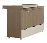 Roba  51573 - Wickelkommode Theresa breit, inkl. Wickelansatz
