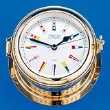 Weems & Plath Martinique Collection Quartz Clock (Flag)