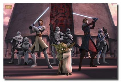 Star Wars Clone Wars Wall Poster Group Shot (RP9615) 419uJp XHpL Star Wars Clone Wars Wall Poster Group Shot (RP9615)