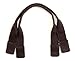 byhands 24-4503-BR 24-4503 Purse Handles, Brown