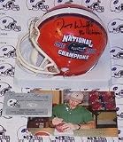 Danny Wuerffel Autographed Florida Gators 96 & 06 Champs Mini Football Helmet with Inscription