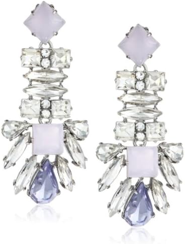 Carolee LUX "Haute Hollywood" Ornate Chandelier Clip-On Earrings