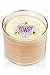 Bath & Body Works Home Champagne Toast Candle 3 Wick 14.5 Oz Winter 2014 Striped Jar