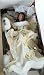 Bombay Company - Christmas Treetop Angel - White & Gold Gown - African-American Angel - Real Feather Wings - New - Limited Edition - Collectible