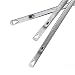 ZHONGJIUYUAN 3 Piece Sewing Leather Needle Manual Lacing Threading Steel Needle Leather Craft Tool Handmade Leather Tools DIY Tools