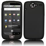 EMARTBUY VALUE PACK FOR HTC GOOGLE NEXUS ONE LCD SCREEN PROTECTOR + COMPATIBLE MICRO USB CAR CHARGER + SILICON CASE/COVER/SKIN BLACK