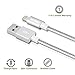 ONSON Lightning Cable,2Pack 10FT Extra Long Nylon Braided Charging Cord Data Sync Cable for iPhone 7/7 Plus,6/6S/6 Plus/6S Plus,5/5S/5C/SE,iPad,iPod Nano 7,iPod Touch (Silver+Gray)