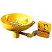 Bradley S19-220 Safety Eye/Face Wash with Plastic Bowl, Wall Mount, 0.4 GPM Water Flow, 15-1/2" Width x 14-19/32" Height