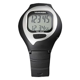 【クリックで詳細表示】山佐(YAMASA) 山佐万歩計 NEWとけい万歩 振り子式腕装着タイプ ブラック TM-350B