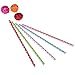 2013newestseller 125pcs Party Wedding Birthday 5 Colors Paper Dot Drinking Straw