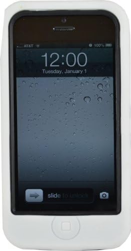 WHITE SHOCK PROOF ARMORED DEFENDER CASE/COVER WITH STAND FOR IPHONE 5