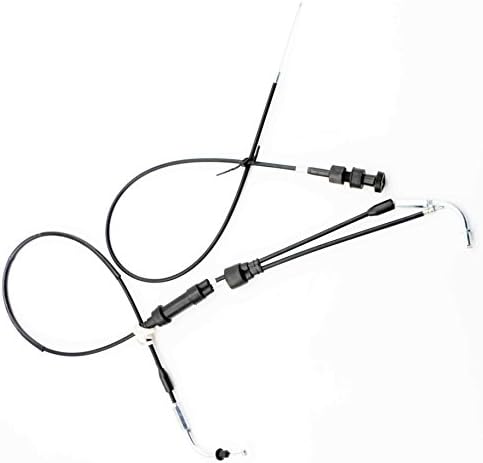 New CHOKE &amp; Throttle CABLE ASSEMBLY Fits 1981-2010 Yamaha PW50 PW 50 Dirt Bike