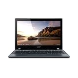 Acer C7 Chromebook (Gloss Grey)-(11.6 inch, Intel Celeron 847 1.1GHz, 2GB RAM, 320GB HDD, WLAN, BT, Webcam, Integrated Graphics, Chrome OS)by Acer