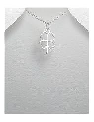 Clover Pendants Necklace In Sterling Silver