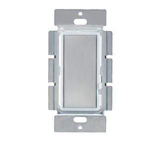 Enerlites 55200-W 600-Watt Three-Way Touch Dimmer, 120-Volt AC, 60Hz, White by 