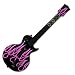 Pink Neon Flames Desgin PS3/ Xbox 360 Guitar Hero III Gibson Les Paul Guitar Controller Skin Decal Sticker