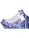 OURS Women's Sleeveless Flower Printed Casual Mini Dress (S, Black)
