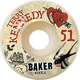 Baker Kennedy Tattoo 51mm Skateboard Wheels (Set of 4)