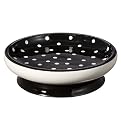 Dots Soap Dish - Black/ White