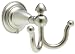 Tools & Hardware : Delta 75035-NN Victorian Double Robe Hook, Pearl Nickel