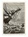 20,000 Leagues Under the Sea: Attacking a Giant Squid Giclee Poster Print by Hildebrand, 18x24
