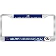 Arizona Diamondbacks MLB Chrome License Plate Frame
