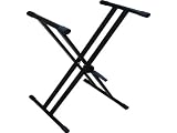Produkt-Bild: KEYBOARDST&Auml;NDER (PASST F&Uuml;R YAMAHA CASIO BEHRINGER KORG ROLAND KEYBOARD) E-PIANO PIANO DIGITALPIANO SYNTHESIZER STAGEPIANO - KEYBOARDSTATIV PIANOST&Auml;NDER X-STATV ST&Auml;NDER ABLAGE STAND - MODELL: KS4