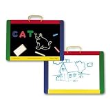 Melissa & Doug Magnetic Chalk/Dry-Erase Board
