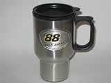  : DALE JARRETT #88 16 oz. Logo Stainless Steel Travel Mug
