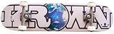 Krown World White Rookie Complete Skateboard