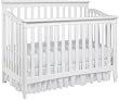 Europa Baby Geneva Convertible Crib, White