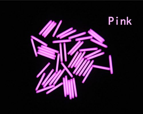 Oursmile 1 pc 3x22.5mm Trit Vials Self-luminous 15-Years (Pink)