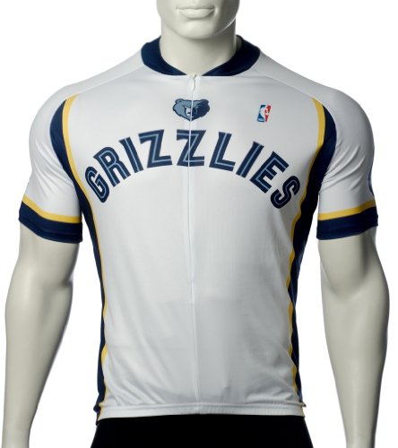 NBA Memphis Grizzlies Men'S Cycling Jersey, White, X-Large