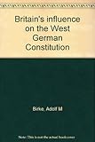 Britain's influence on the West German Constitution