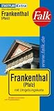 Falk Stadtplan Extra Standardfaltung Frankenthal (Pfalz)